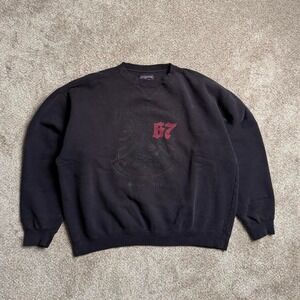 00s BLACK JANSPORT GRAPHIC SWEATSHIRT